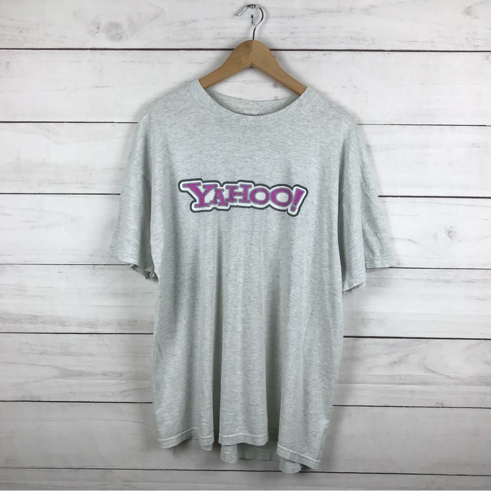 Vintage Y2K Yahoo! Website T-Shirt